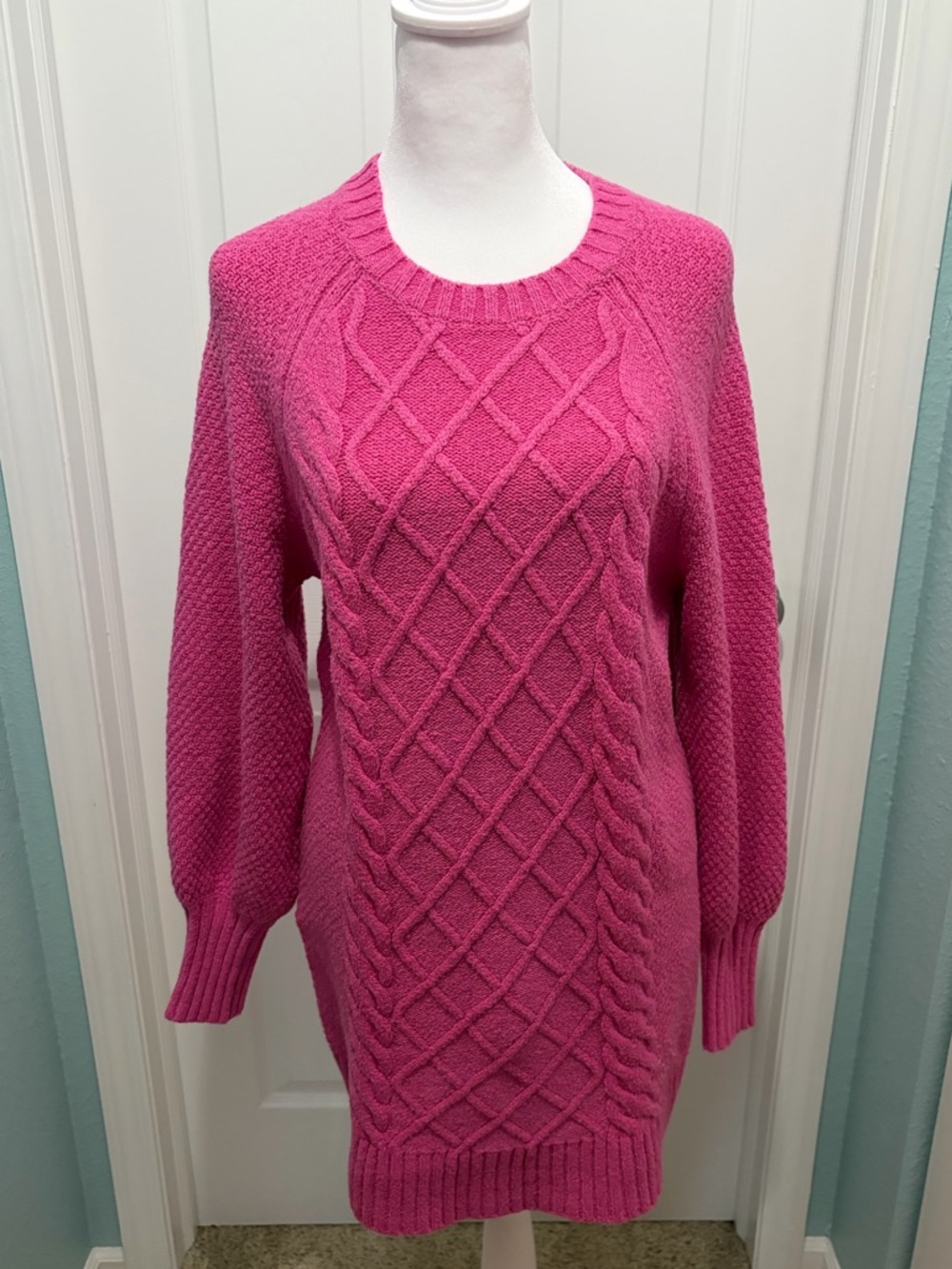 💗 American Eagle Pink Sweater Dress - Women's Petite Medium 💗